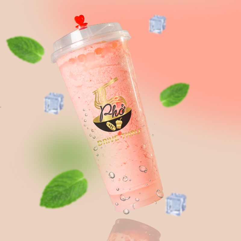 41. Strawberry Milk Tea