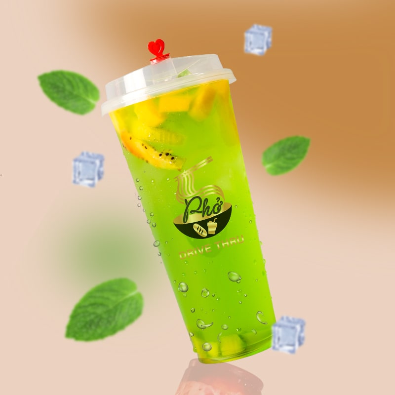 42. Honeydew Milk Tea