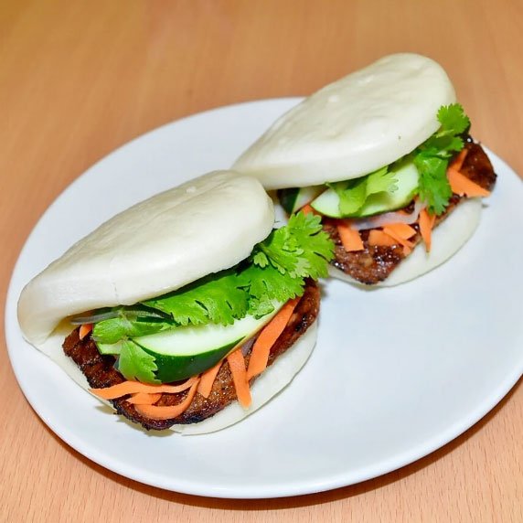 A15. Cali Bun – Choice of Beef, Pork or Chicken